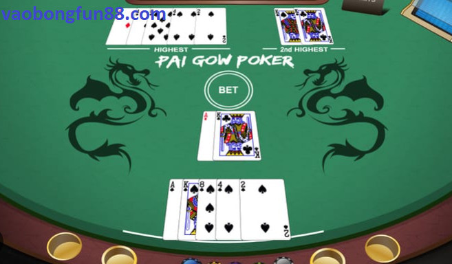 Kỹ thuật chơi bài Pai Gow Poker