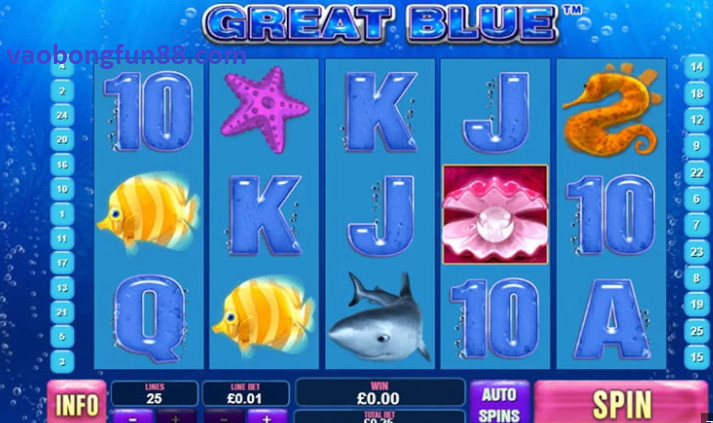 Trò Chơi Slot Great Blue